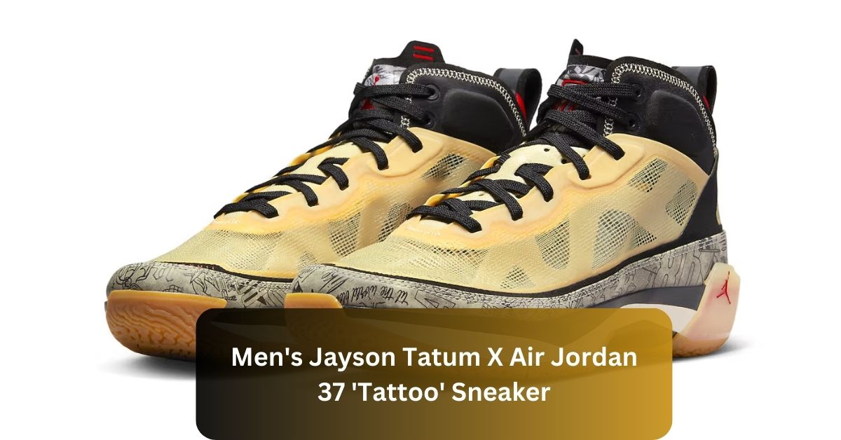 Men's Jayson Tatum X Air Jordan 37 'Tattoo' Sneaker - Let’s Discover In 2024!