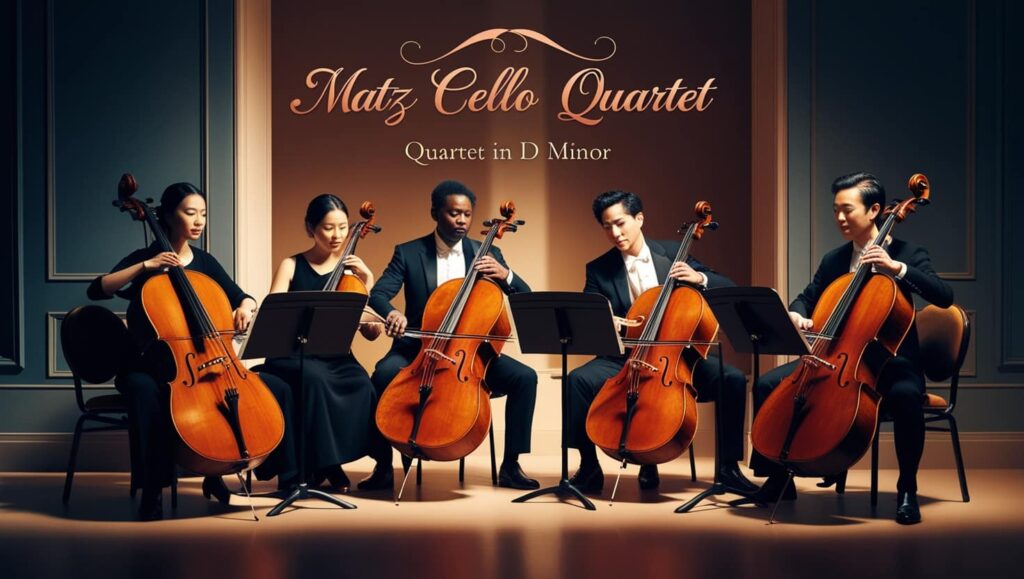 What Are The Key Features Of The Matz Cello Quartet In D Minor?